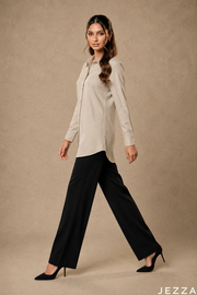 Luminous Texture: Pearl Crushed Top 82432